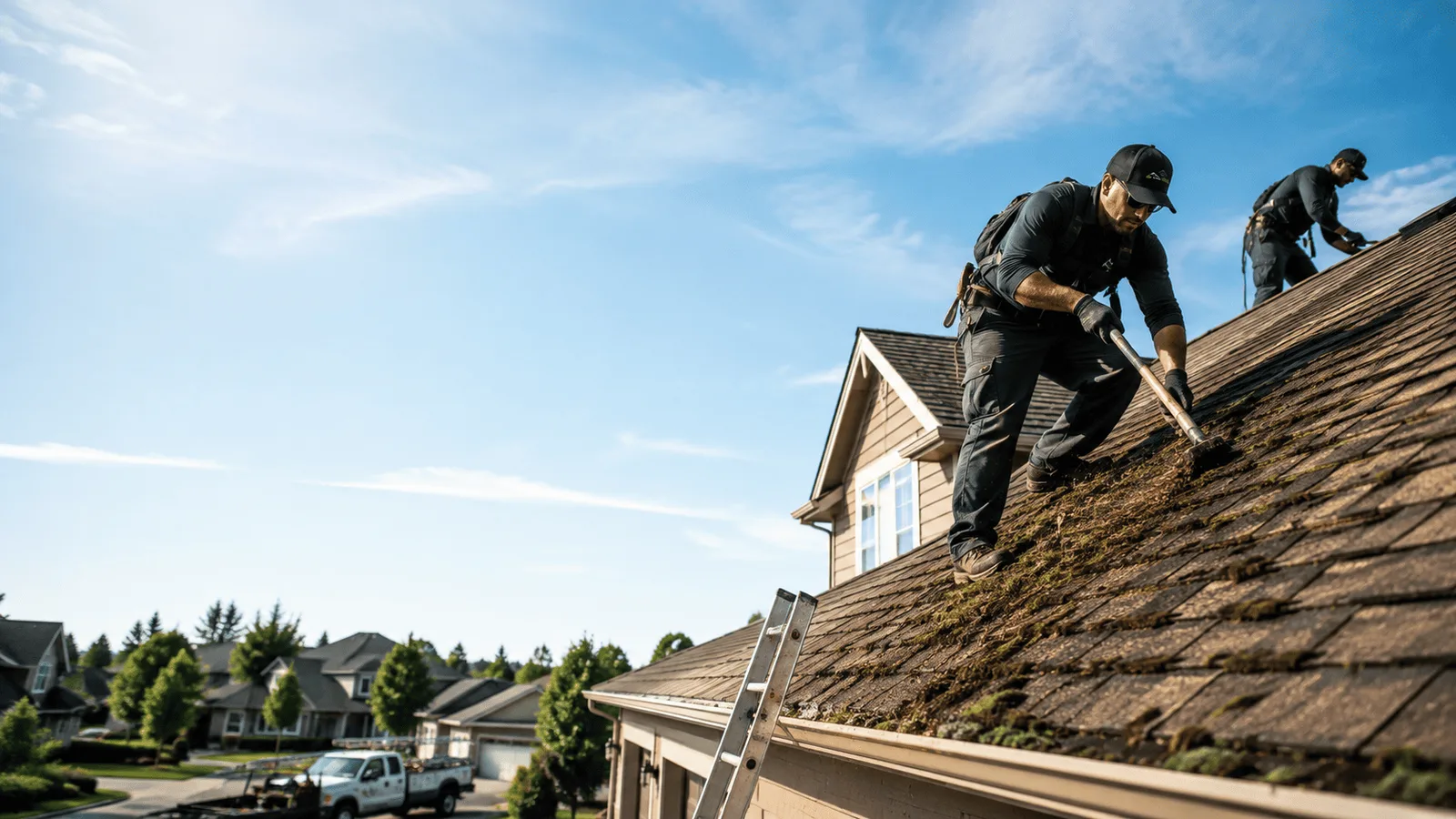 Roof Moss Removal in Parma, MI near me